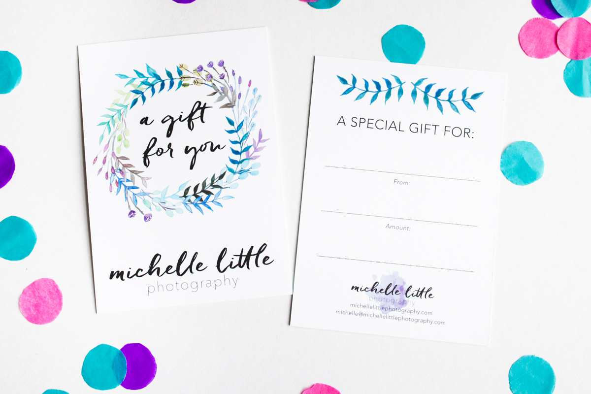Montreal Photographer Gift Certificate