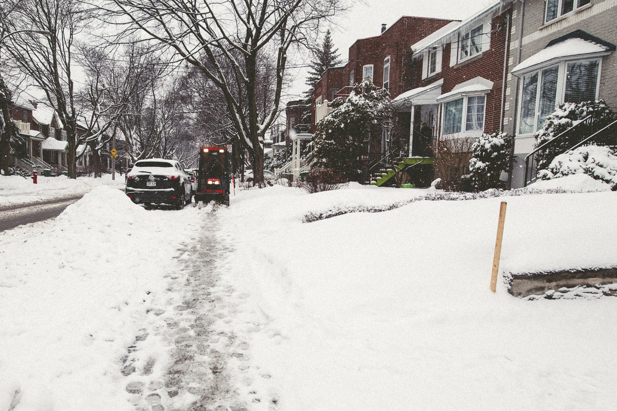 Urban Winter in Montreal