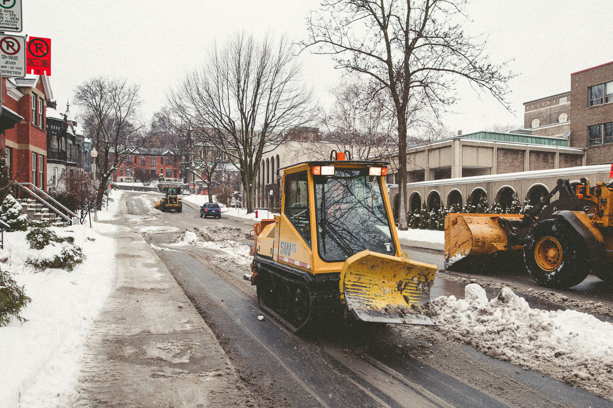 Urban Winter in Montreal