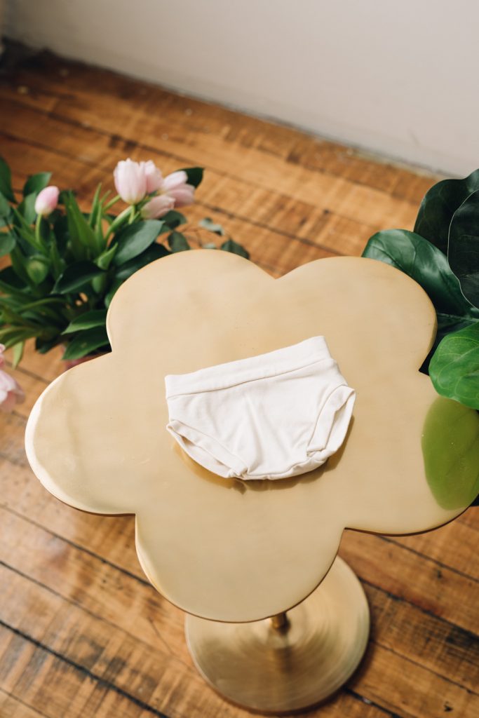 cream diaper cover